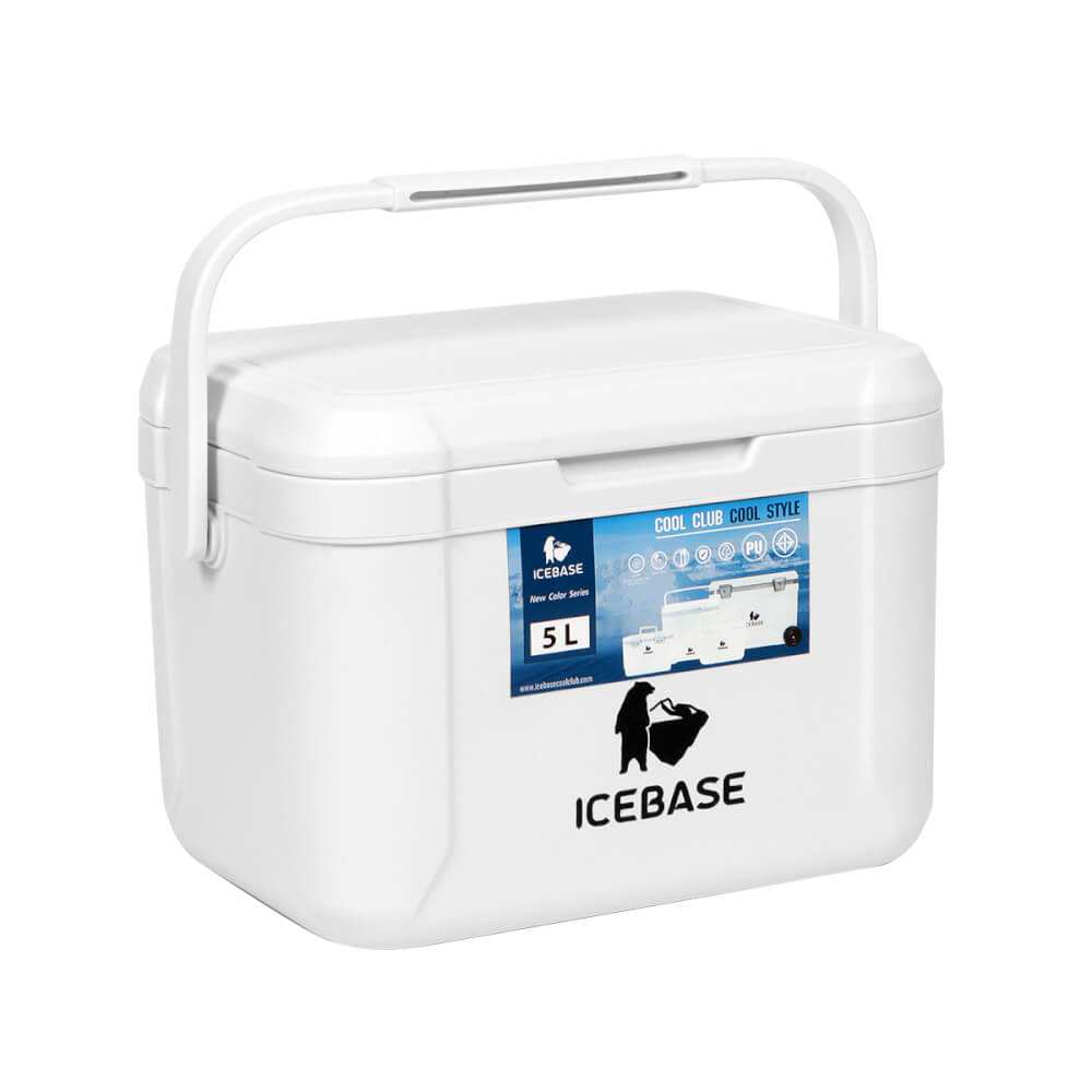 กระติกน้ำแข็งเก็บความเย็น ICEBASE รุ่น CLP-305WH (MOON) ขนาด 5 ลิตร สีขาว_1